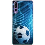 Huawei P20 Pro Transparent Mobilskal Fotboll