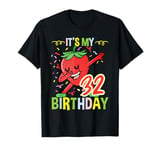 Its My 32nd Birthday Strawberry Fruit T-Shirt