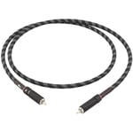 Tlily - DT4 75 Ohm Professionnel hd NuméRique Câble Coaxial rca Vers rca Mâle Vers Mâle Audio VidéO pour dac tv Haut-Parleur HiFi Caisson de Basses