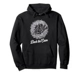 Deck The Caws Gothic Crows Christmas Festive Pullover Hoodie