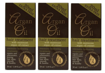 3 Pack Of Argan Oil Hair Treatment w/ Moroccan Argan Oil Extract Hydrates Hair