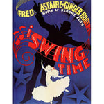 Wee Blue Coo Movie Film Swing Time Astaire Rogers Dance Musical Comedy Romance Art Print Poster Wall Decor 12X16 Inch