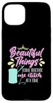 iPhone 15 Plus Beautiful Things Come Together Loves Stitching Cross Stitch Case