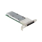 Hewlett Packard ADAPTADOR DE Red HPE QL41134 10 GIGABIT SFP+ X 4 Para PROLIANTS DL325 GEN10, DL345 GEN10, DL360 GEN10, DL380 GEN10, XL220N GEN10