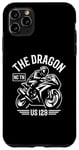 Coque pour iPhone 11 Pro Max The Dragon 129 TN and NC USA Sport Bike Moto Design