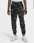 Nike Sportswear Tech Fleece Camo Jogger Sz M Grey Heather Black New CU4497 068