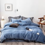 RTYUI Four-Piece Bedding Set, Crystal Velvet, Simple And Wide-Sided Four-Piece Set For Autumn And Winter