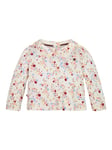 Tommy Hilfiger Baby Floral Logo Print Long Sleeve Top, Ancient White Flower