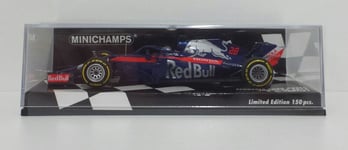 MINICHAMPS 1/43 Modèle Auto F1 Toro Rouge Honda Hartley 2018 Modélisme Neuf