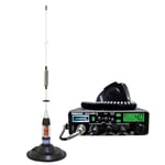 Kit Radio CB Président Walker II ASC + Antenne CB PNI ML70, Longueur 70cm, 26-30MHz, 200W