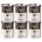 6x Paint Factory Brilliant White Gloss Tin Paint Fast Dry Indoor Outdoor 300ml