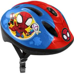 Casque de vélo STAMP - modele Spidey pour enfant garçon - tour de tete réglable et confortable - Neuf