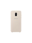 Samsung Galaxy A6 - Dual Layer Cover - Gold