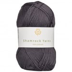 Shamrock Yarns 100% Bomull 8/4 Garn 06 MÃ¸rk KoksgrÃ¥