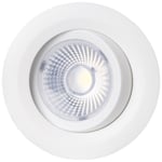 Downlight led 3-11w unilamp - Dl gyro 8w 3000k m vit