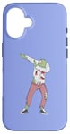 Coque pour iPhone 16 Zombie drôle Dabbing Halloween Party Fun