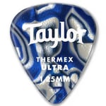 Taylor Premium 351 Thermex Guitar Picks Blue Swirl 1,25 mm 6-Pack