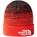 Chapeau The North Face  NF0A3FNTTJ21 - DOCKWKR RCYLD BEANIE-TNF BLACK-FIERY RED