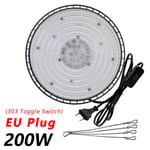 LED 100W 150W 200W UFO High Bay Light AC220V alumiinikotelo 4000K neutraali valo/6500K kylmä valkoinen IP65 vedenpitävä valaistus lamppu lamppu