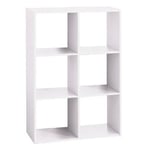 Étagère 6 Cases "Mix N Modul" 67cm Blanc