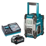 Makita MR002GZ 40V XGT Bluetooth Jobsite Radio With 1 x 4.0Ah Battery & Charger