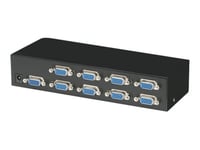 Black Box Compact Vga Video Splitter - 8-port