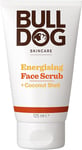 BULLDOG SKINCARE - Energising Face Scrub For Men Exfoliating Coconut shell scrub