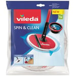 Vileda Mop Refill Pad for Spin and Clean Mops 100% Microfibre Machine Washable