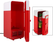 Mini Fridge, Mini Portable Compact Personal Fridge