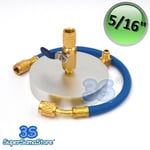 3S porte bouteille 5/16 sae pour gaz réfrigérant  r410a BALANCE support plateau