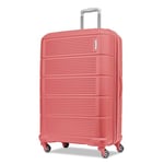 American Tourister Stratum 2.0 Expandable Hardside Luggage with Spinner Wheels, Soft Coral, 20-Inch Carry-On, Stratum 2.0 Expandable Hardside Luggage with Spinner Wheels