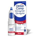 Otrivin Comp, nässpray, lösning 0,5 mg/ml + 0,6 mg/ml 10 milliliter