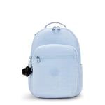 Kipling Seoul Grand Sac à Dos, Cloudy Sky Blue (Bleu)