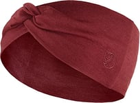 Fjallraven 84782 Abisko Wool Headband Hat Unisex Pomegranate Red One Size