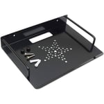 Start - querre pour étagère Murale en Alliage d'aluminium, Support pour Box tv, Apple tv, Roku 3/2, routeur, Mini pc, tv, Accessoires, dvd (1 Tier,