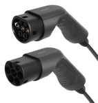 Deltaco e-Charge ladekabel T2-T2 3-Fas 16A 5m