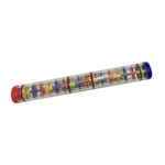 Rainmaker Rainbow Musical Shake Beaded Raindrops Rattle För Baby Shaking Early 4 knots