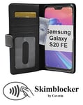 Skimblocker Plånboksfodral Samsung Galaxy S20 FE (G780F) (Svart)