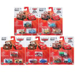 Mattel Disney Pixar Cars Hot Rod Racers Mini Die-cast Vehicle 3-Pack - 5 PACKS