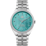 Vivienne Westwood Womens VV281TQSL The Mews Turquoise Ladies Watch - Silver - One Size