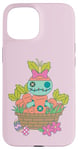 Coque pour iPhone 15 Disney Lilo & Stitch Easter Eggs Cute Carrot Costume Scrump