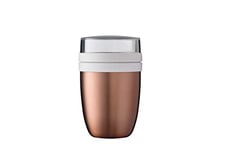 Mepal – Insulated Lunch Pot Ellipse – Thermo Lunch Pot - Practical Yoghurt Cup & Soup to Go Mug - 6-8 Hours Hot & 12 Hours Cold – 500 ml - Rose Gold