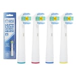 Smile Plus For Oral-B Compatible Toothbrush Heads - 4 Pack