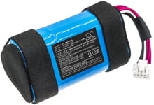 Kompatibelt med JBL Pulse 4, 3.7V, 10200 mAh