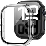 Apple Watch 10 Tech-Protect DEFENSE360 Smartwatch-deksel med skjermbeskytter - 42mm - Gjennomsiktig