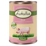 Lukullus Naturkost Adult Grain Free 6 x 400 g - Griskött