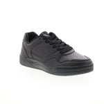 Skechers Koopa Court Volley Low Varsity Mens Black Lifestyle Trainers Shoes