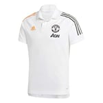 adidas Homme 20/21 Mufc Polo, Blanc, XL EU