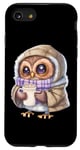 Coque pour iPhone SE (2020) / 7 / 8 Owl Forest Mythology Night Owl