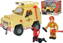 Simba Fireman Sam Jeep Rescue Action Figure Sam